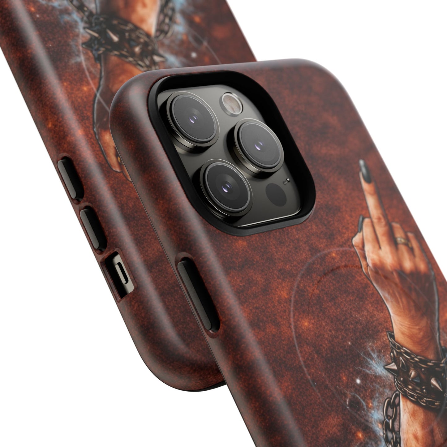 Women's Outhouse Salute Phone Case — Rugged, Weathered Protective Phone Case