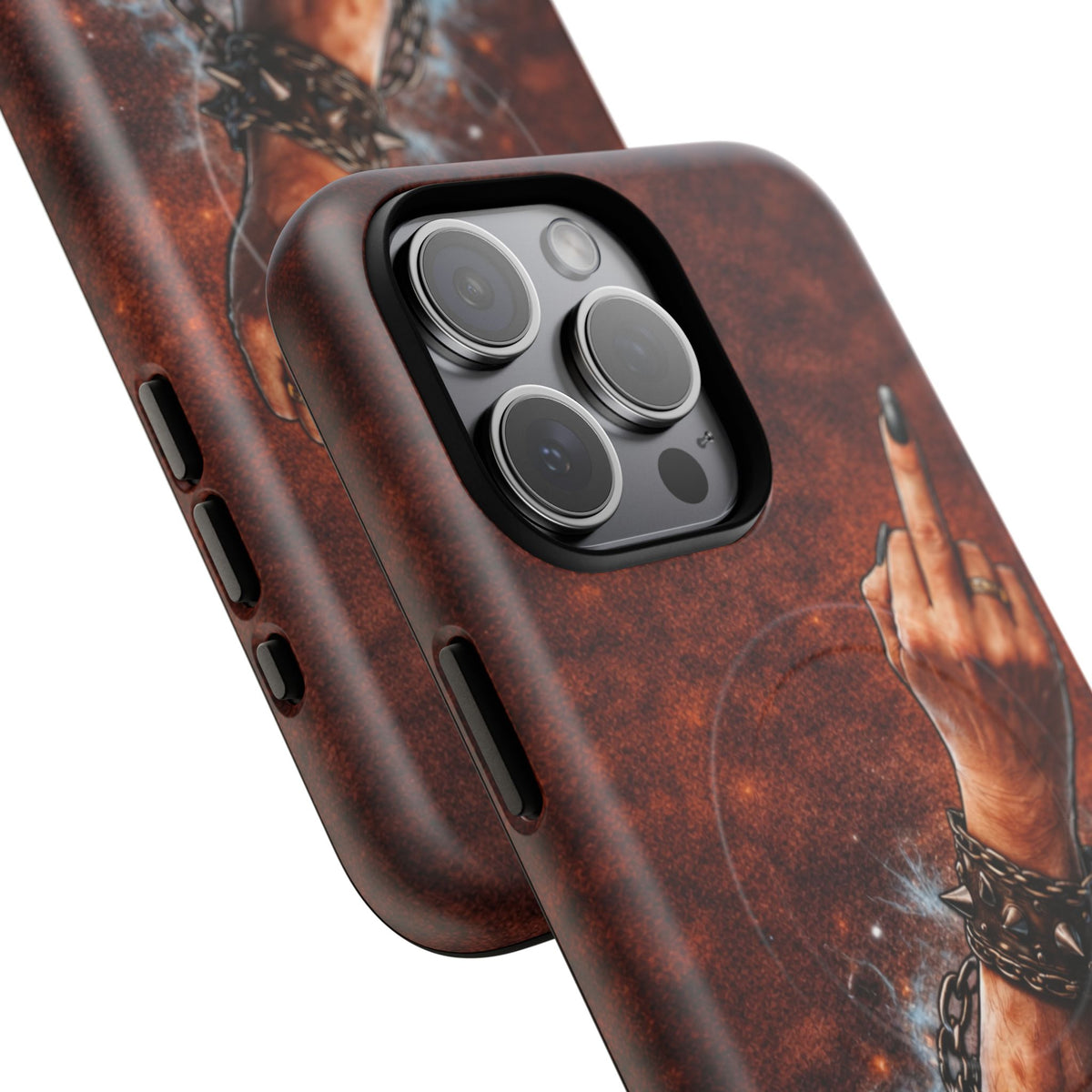 Women's Outhouse Salute Phone Case — Rugged, Weathered Protective Phone Case