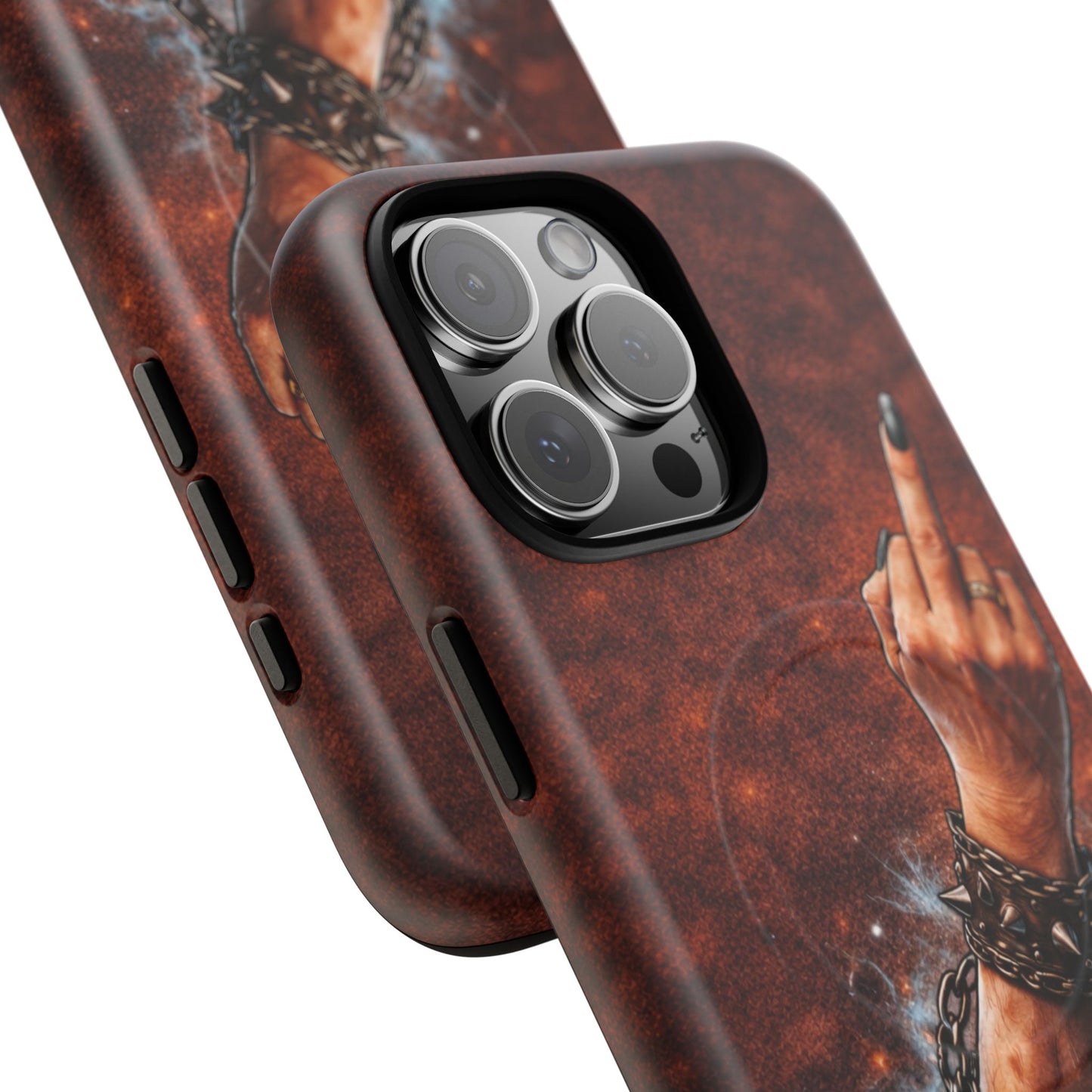 Women's Outhouse Salute Phone Case — Rugged, Weathered Protective Phone Case