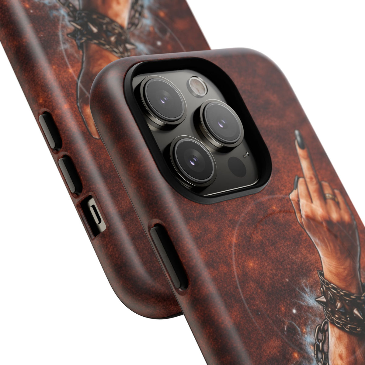 Women's Outhouse Salute Phone Case — Rugged, Weathered Protective Phone Case