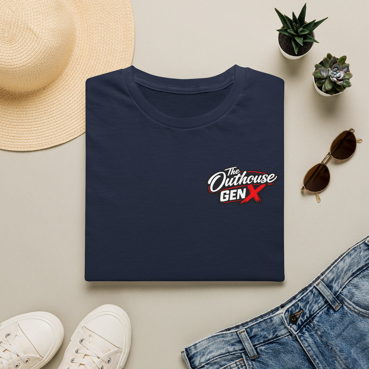 Gen X Hose Water T-Shirt — "Raised on Hose Water" Retro Firehouse Tee