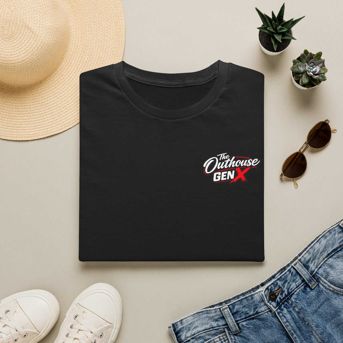 Outhouse X Skull Plumbing T-Shirt
