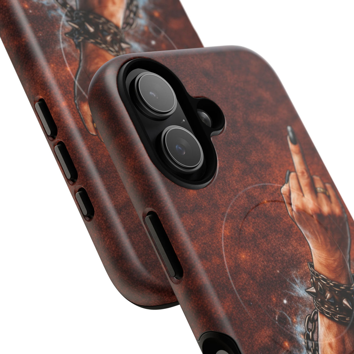 Women's Outhouse Salute Phone Case — Rugged, Weathered Protective Phone Case