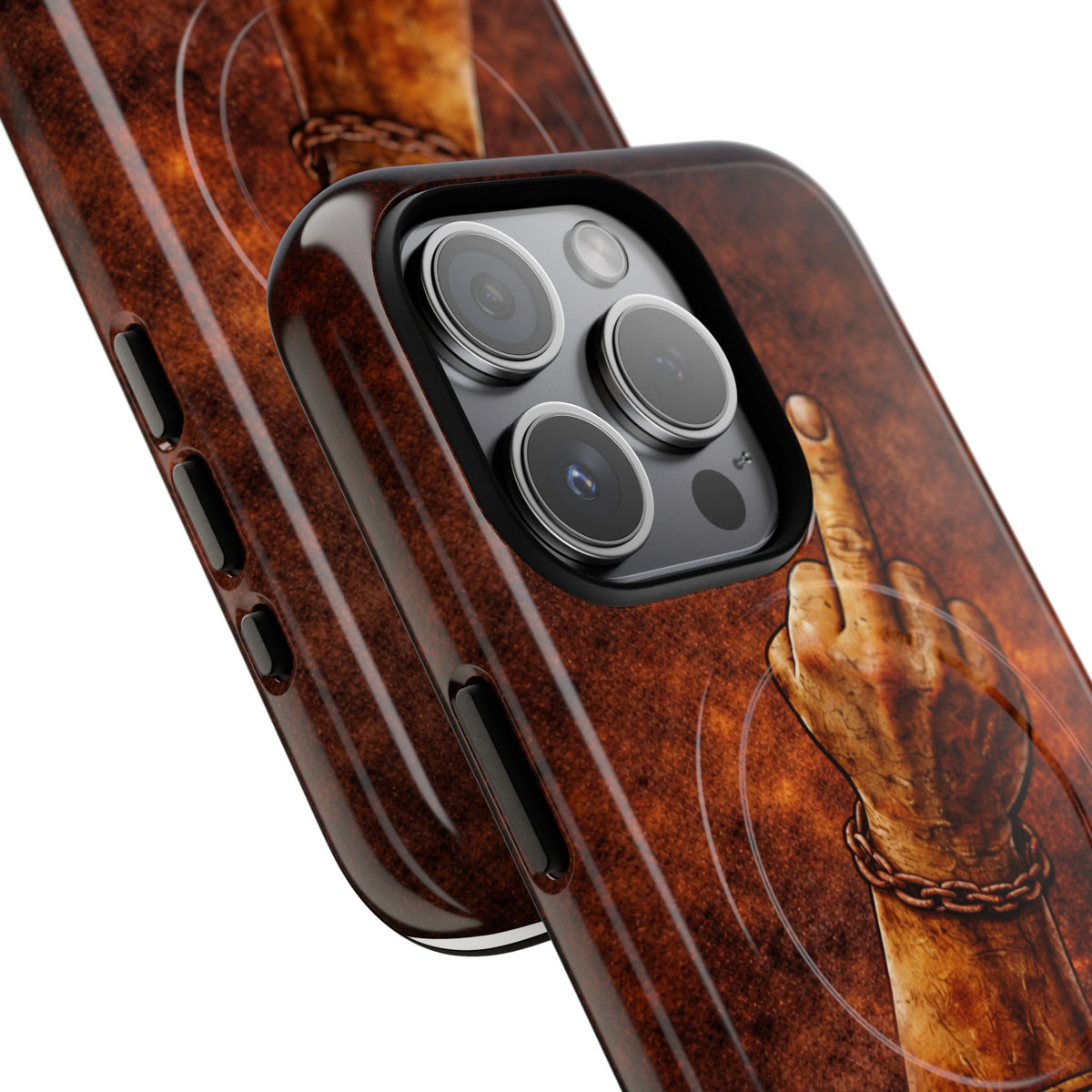 Outhouse Salute Matte Phone Case — Rugged, Weathered Protective Phone Case