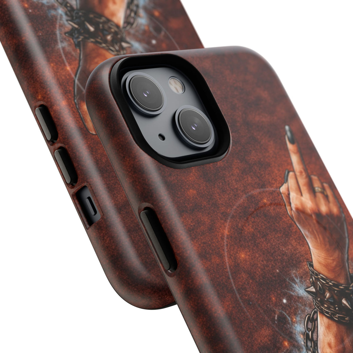 Women's Outhouse Salute Phone Case — Rugged, Weathered Protective Phone Case