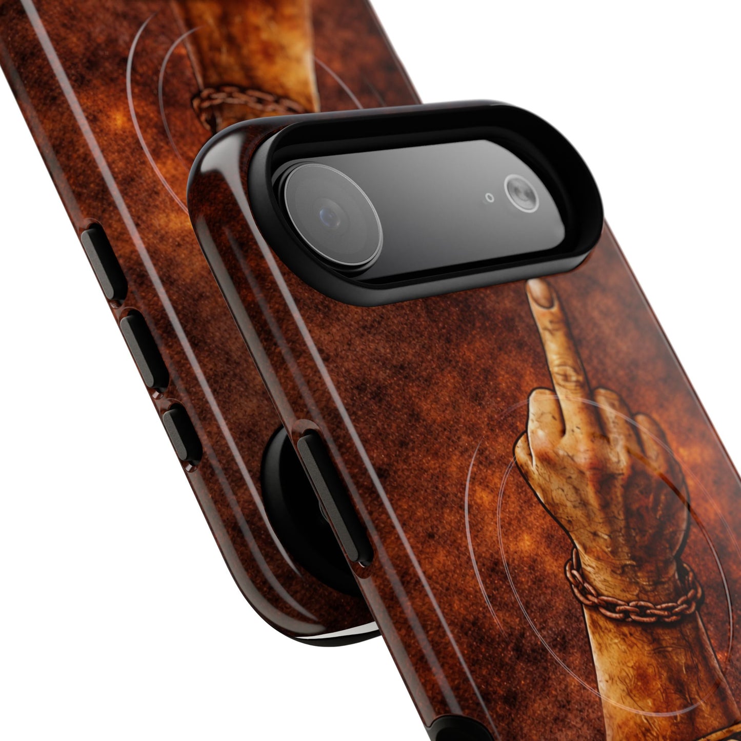 Outhouse Salute Matte Phone Case — Rugged, Weathered Protective Phone Case