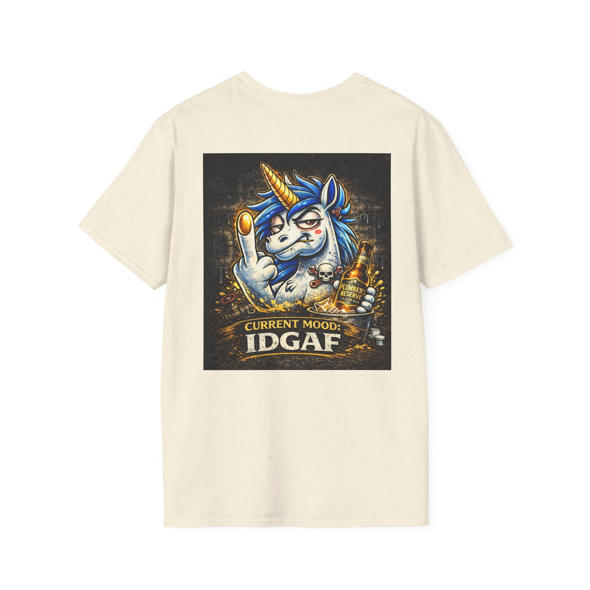 T-Shirt — 'I Have 3 Moods' Funny Unicorn Graphic Tee