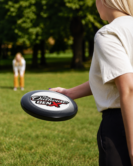 Frisbee — 'The Outhouse Gen X' Logo Flying Disc