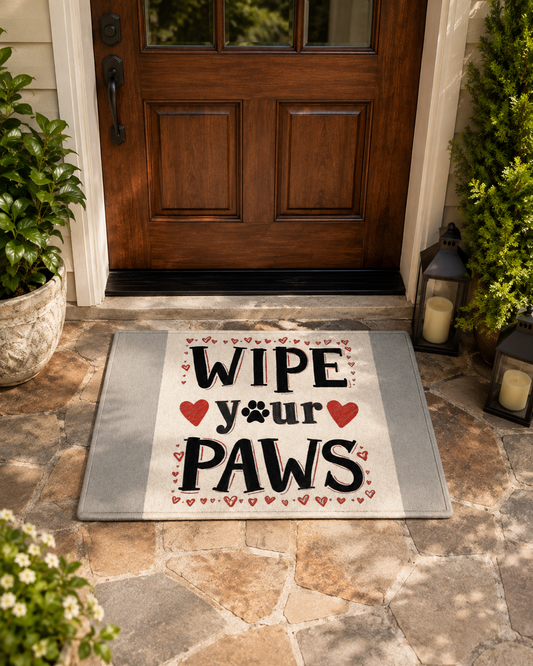 WIPE YOUR PAWS Indoor Doormat